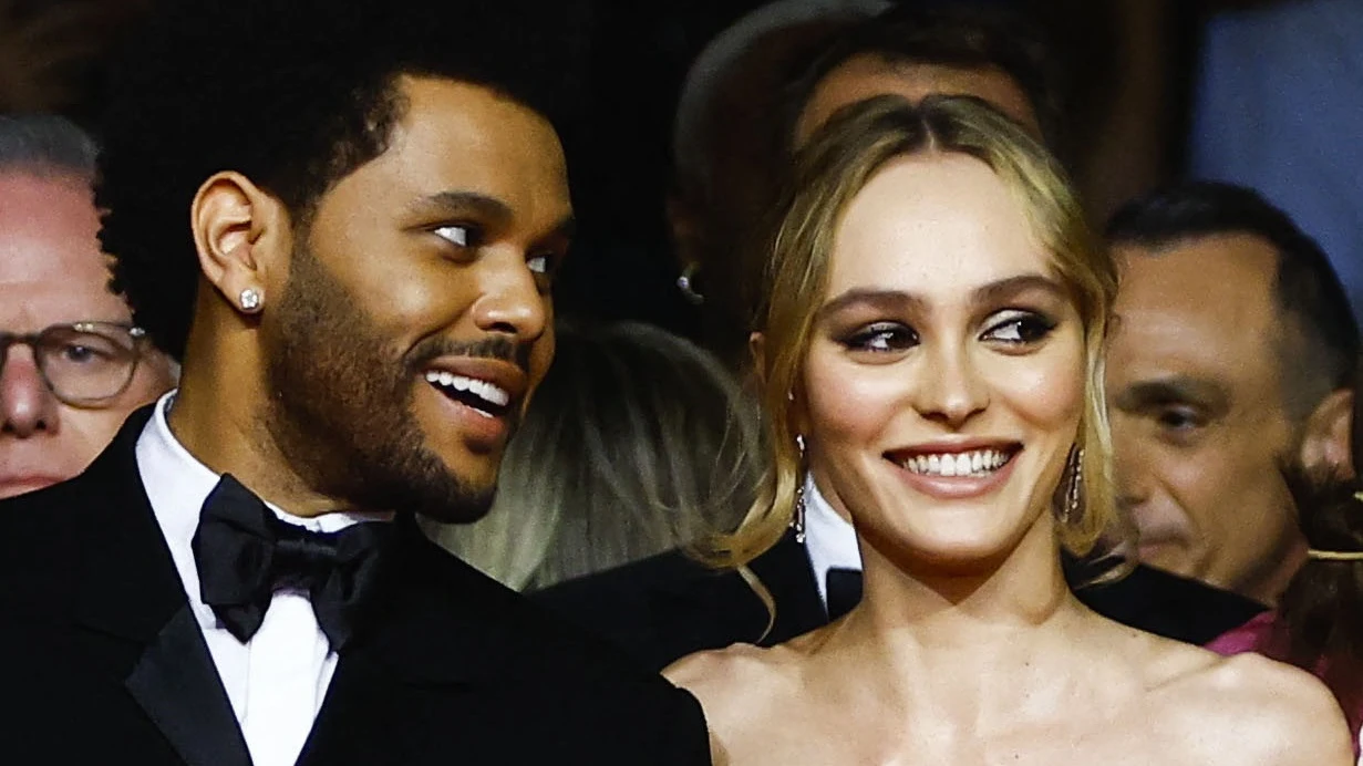 Lily-Rose Depp y The Weeknd en Cannes Lily-Rose Depp y The Weeknd en Cannes