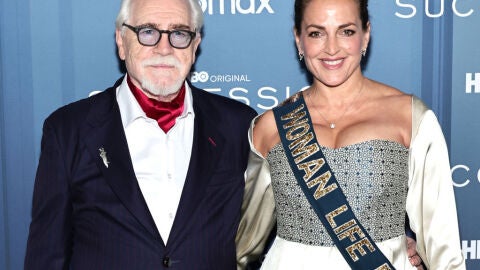 Brian Cox y su mujer Nicole Ansari-Cox