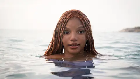 Halle Bailey como Ariel en 'La Sirenita' Halle Bailey como Ariel en 'La Sirenita'