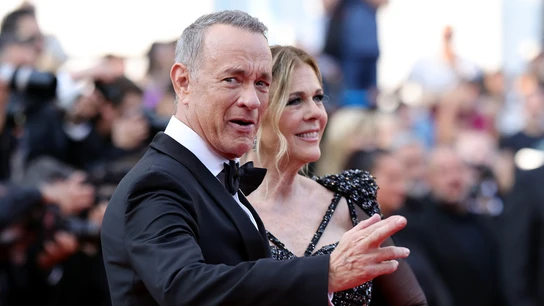 Tom Hanks y Rita Wilson en la presentación de 'Asteroid City' en el Festival de Cannes Tom Hanks y Rita Wilson en la presentación de 'Asteroid City' en el Festival de Cannes