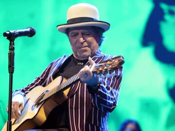 Joaquín Sabina en su concierto en Madrid