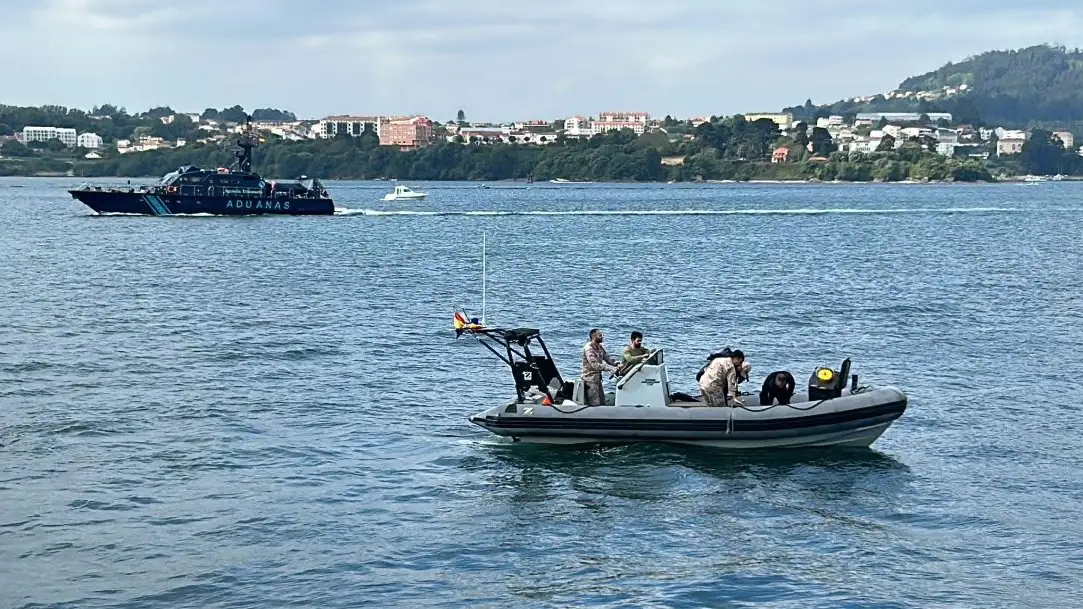 Ejercicios de la Armada en el puerto de Ferrol Ejercicios de la Armada en el puerto de Ferrol