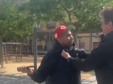 Momento del ataque del padre de Lamine Yamal Momento del ataque del padre de Lamine Yamal