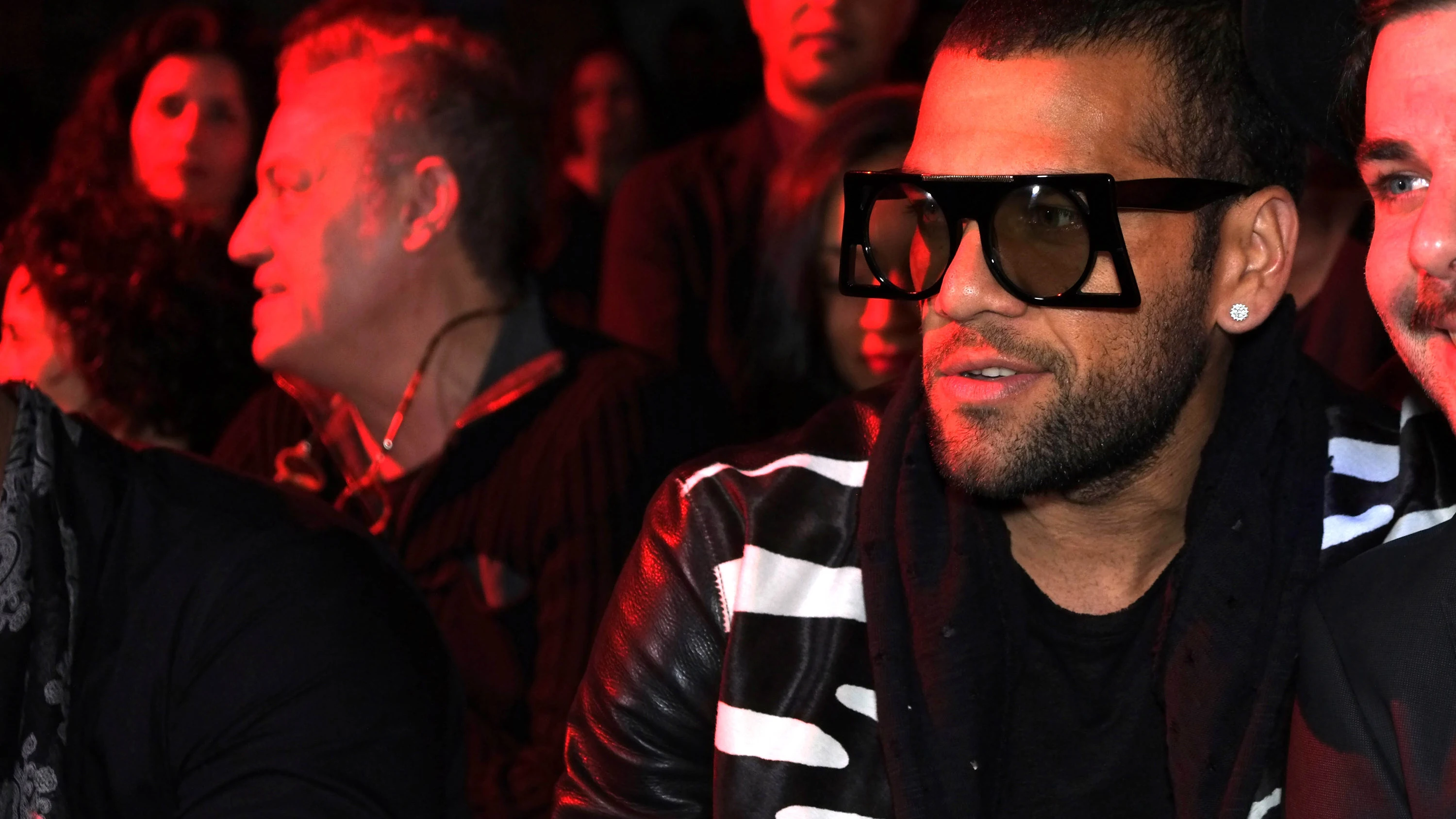 Dani Alves, durante una fiesta Dani Alves, durante una fiesta