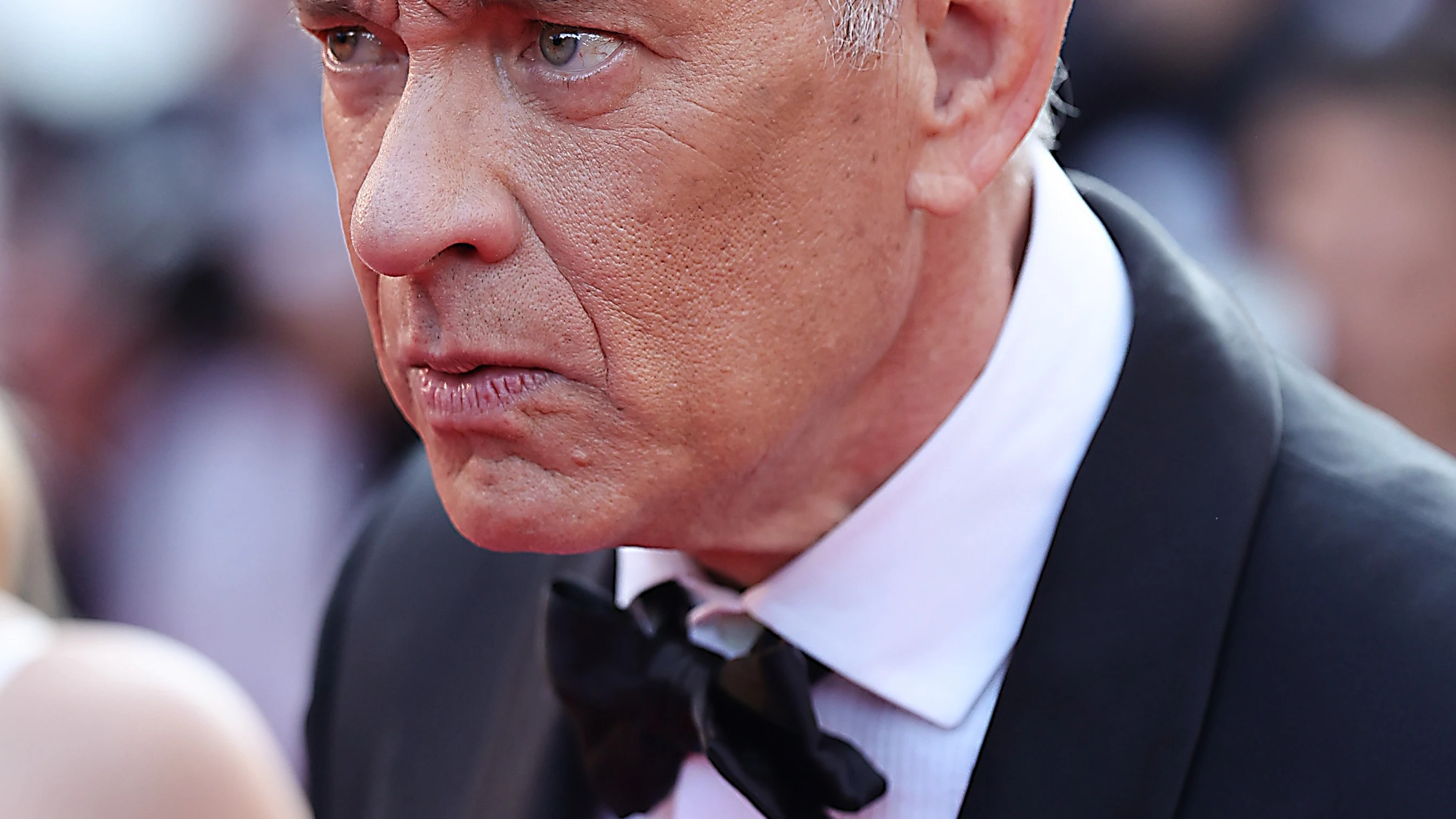 Tom Hanks, enfadado en la alfombra roja del Festival de Cannes Tom Hanks, enfadado en la alfombra roja del Festival de Cannes