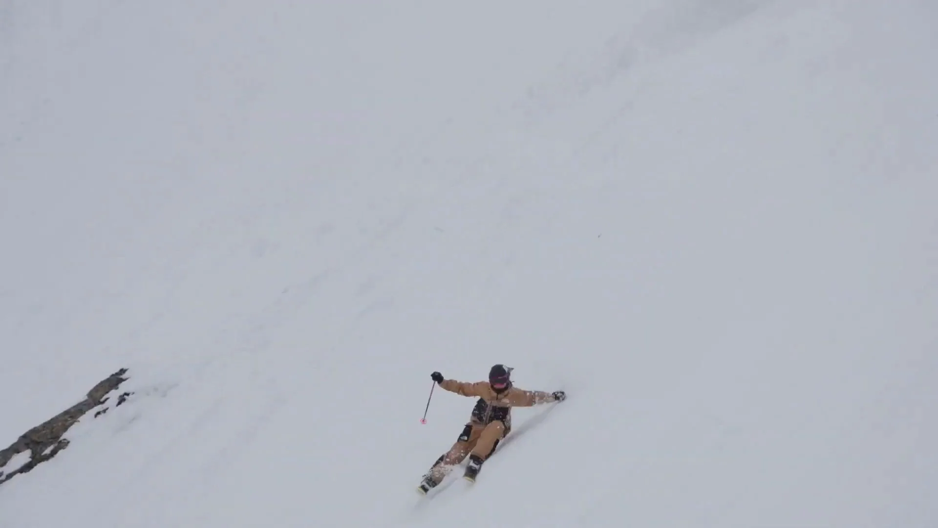 El snowboarder Lucas Mu&ntilde;oz