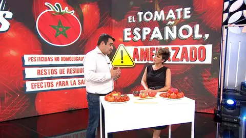 Los pesticidas, la clave de los riesgos del tomate marroquí, a punto de reemplazar al español