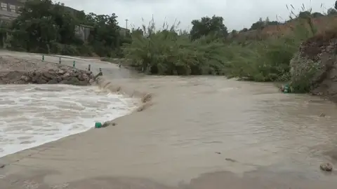 Inundaciones en Ontiyent, en Valencia La DANA deja fuertes inundaciones en Murcia y Comunidad Valenciana