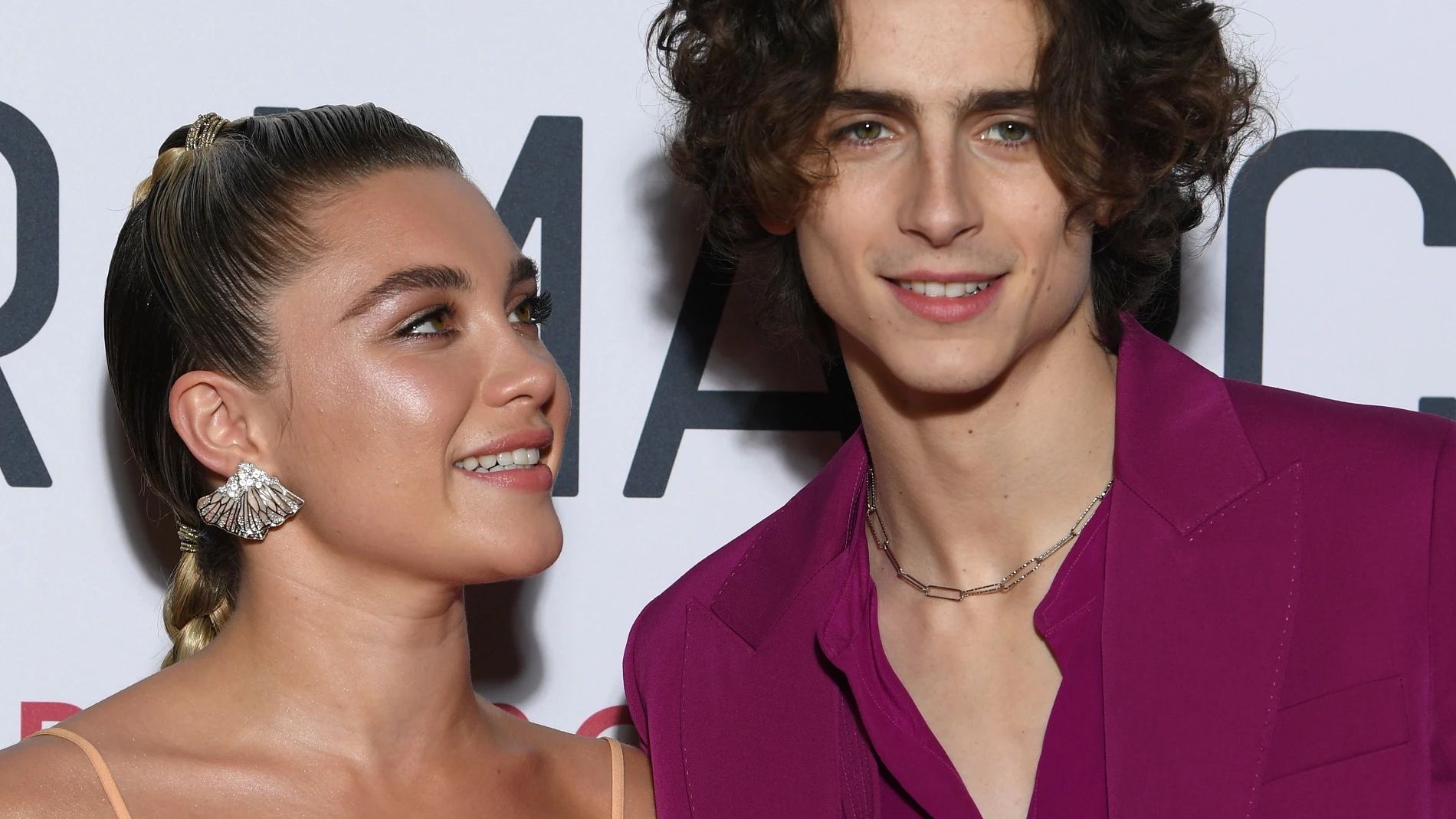 Florence Pugh y Timothée Chalamet Florence Pugh y Timothée Chalamet