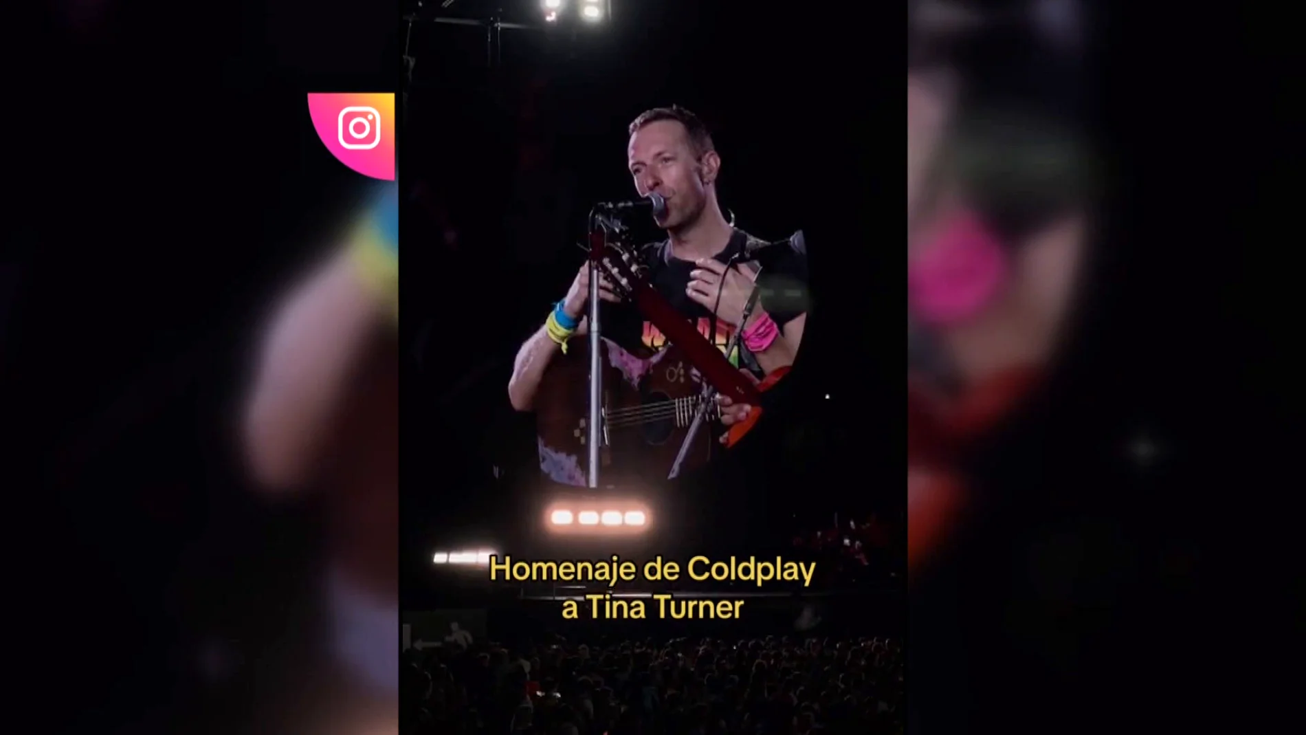 Estrellas nacionales e internacionales han visto brillar a Coldplay en su primera noche en Barcelona