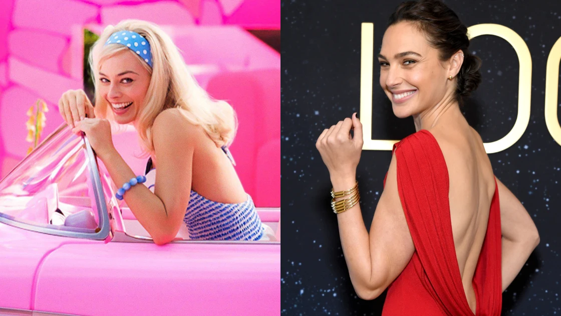 Montaje de Margot Robbie junto a Gal Gadot Montaje de Margot Robbie junto a Gal Gadot