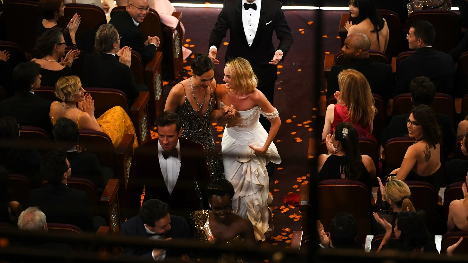 Gal Gadot y Margot Robbie juntas en los Oscar Gal Gadot y Margot Robbie juntas en los Oscar