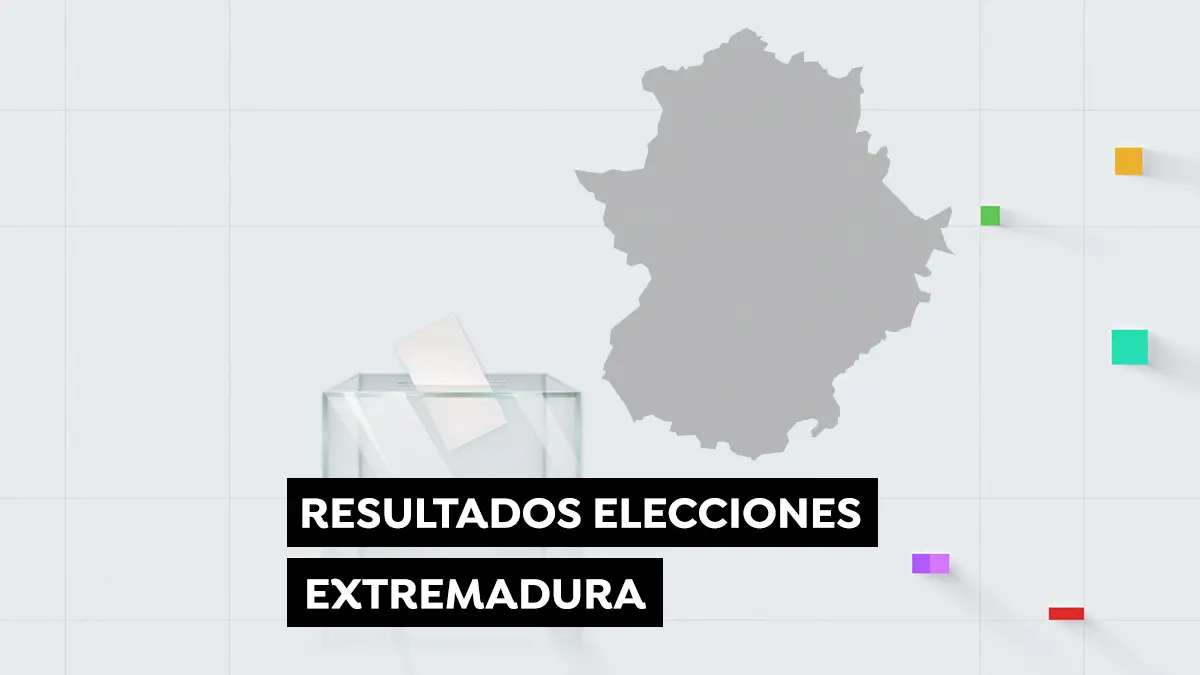 Resultados elecciones en Extremadura