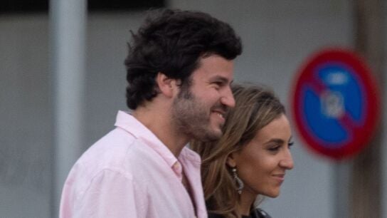 Willy B&aacute;rcenas junto a Loreto Sesma