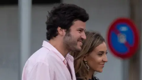 Willy Bárcenas junto a Loreto Sesma Willy Bárcenas junto a Loreto Sesma