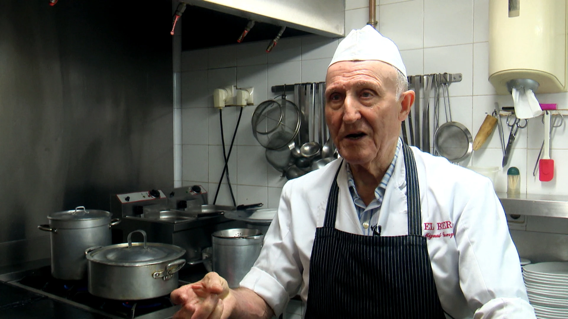 Miguel González, el hostelero más longevo de Madrid Miguel González, el hostelero más longevo de Madrid