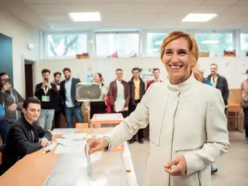 Mónica García vota este 28M p Mónica García vota este 28M p