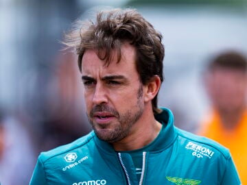 Fernando Alonso, en el trazado de Montmeló