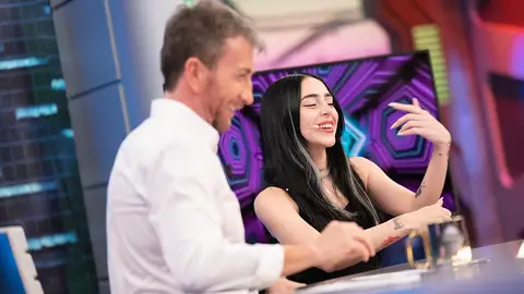 Pablo Motos reta de nuevo a Nicki Nicole a una batalla de rap Pablo Motos reta de nuevo a Nicki Nicole a una batalla de rap