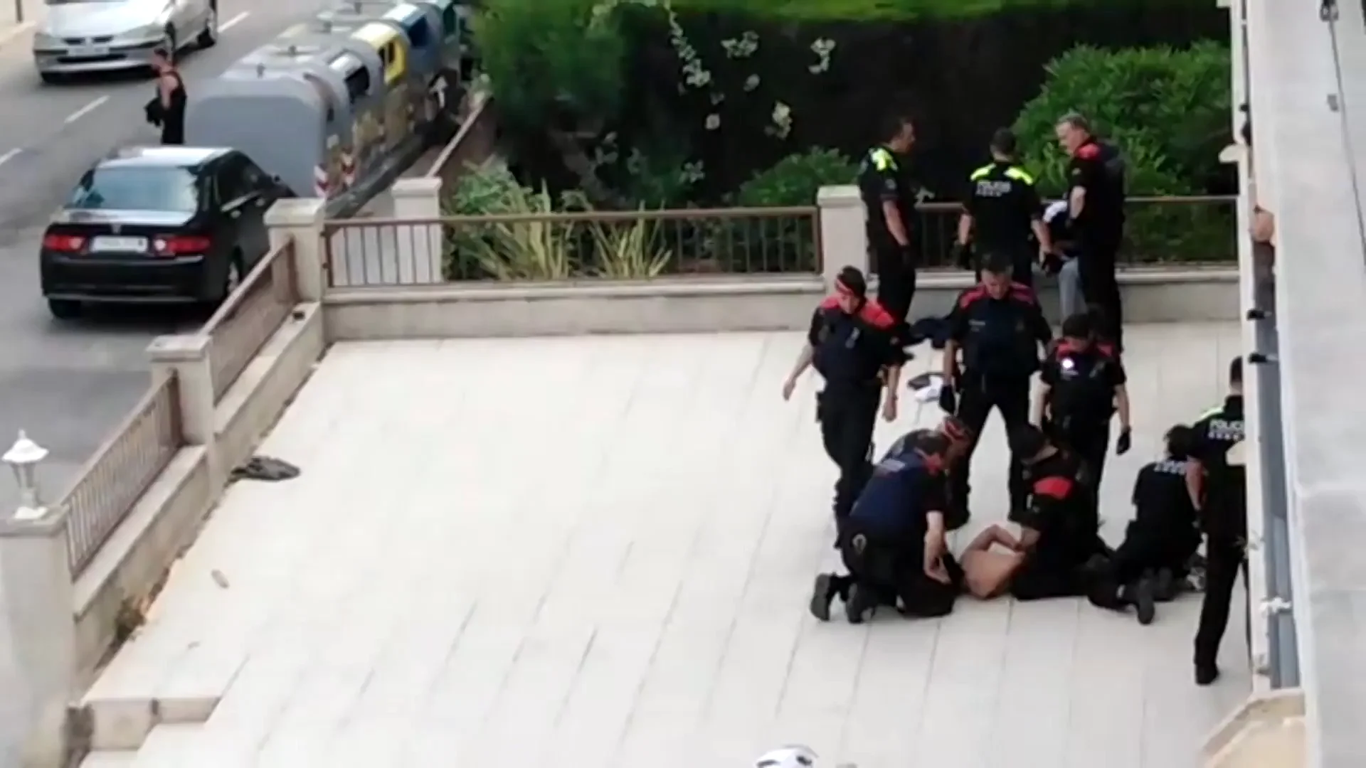 Pelea okupas Sucesos