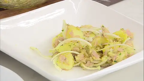 Arguiñano: "La receta de las auténticas papas aliñás" Arguiñano: "La receta de las auténticas papas aliñás"