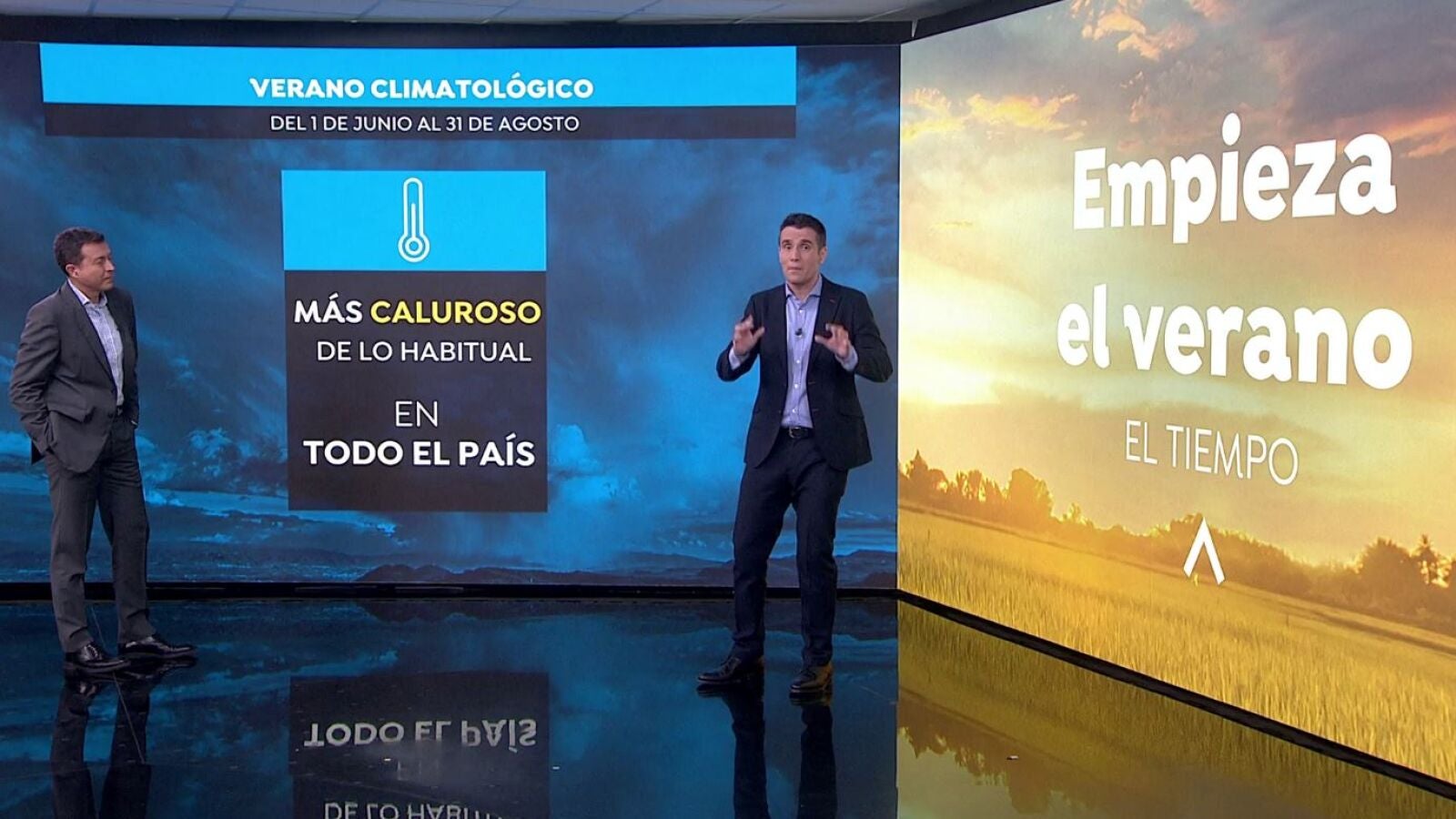 César Gonzalo alerta del inicio de un verano climatológico que empieza con tormentas en casi todo el país