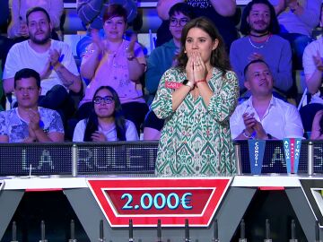 &iexcl;De ganar 2.000 euros a perderlo todo en una tirada! Carla busca un puesto en la final de &lsquo;La ruleta de la suerte&rsquo;