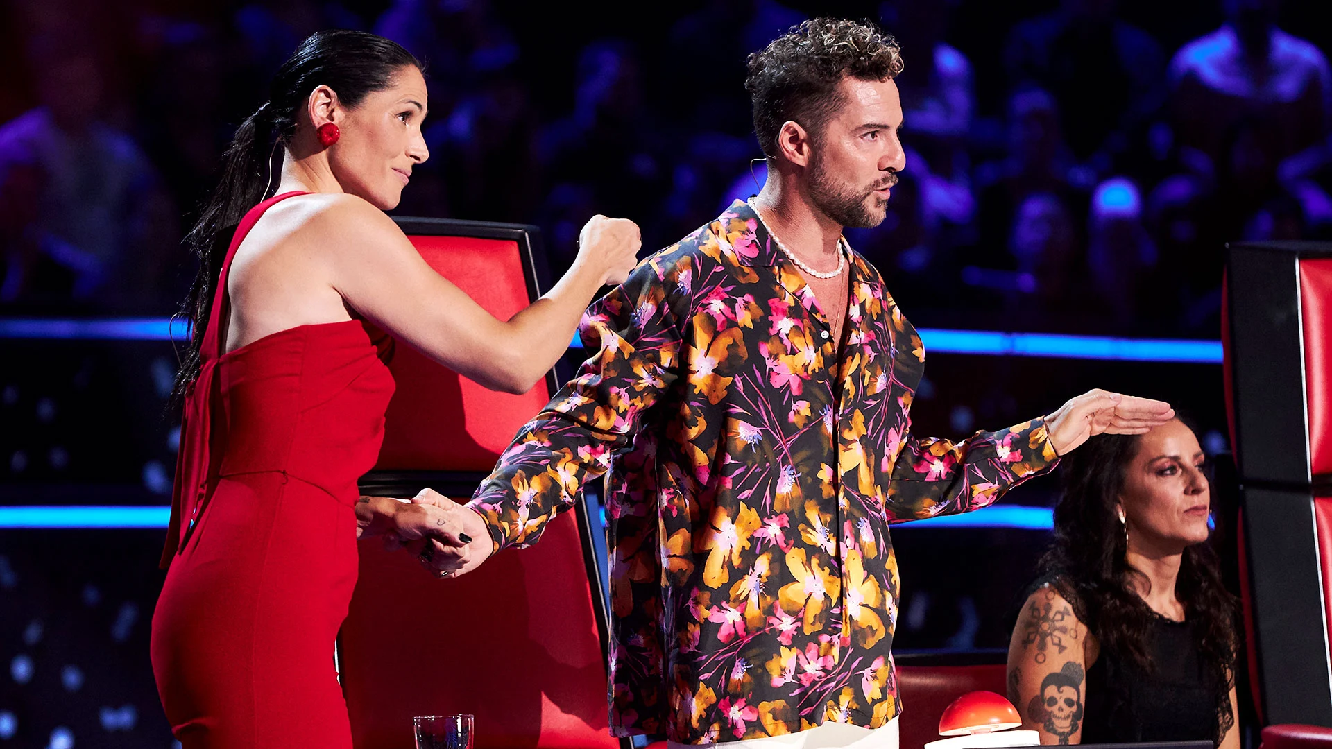 VAR David Bisbal y Rosa López