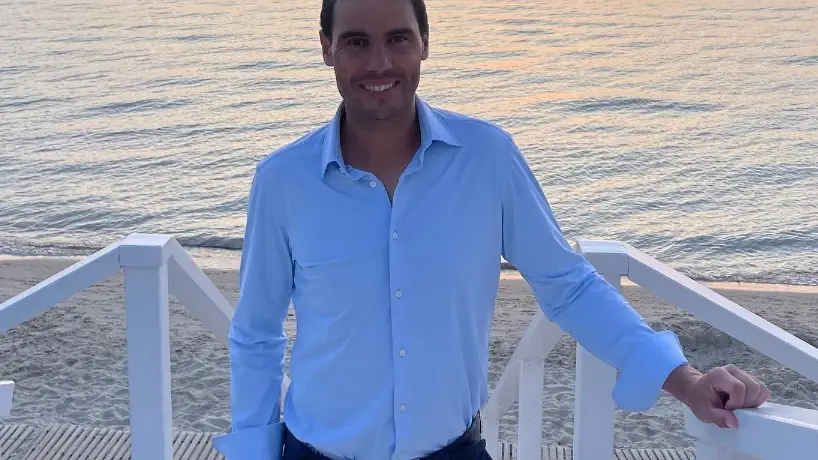 Rafa Nadal, en una imagen en su cuenta de Instagram Rafa Nadal, en una imagen en su cuenta de Instagram
