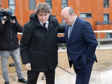 El secretario general del PSE Eneko Andueza, y el presidente del PNV, Andoni Ortuzar El secretario general del PSE Eneko Andueza, y el presidente del PNV, Andoni Ortuzar