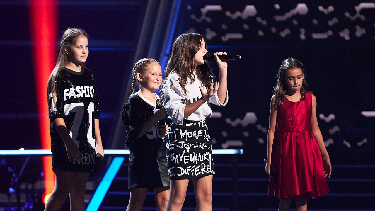 Martina, Andrea, Molly y Shelly impresionan con ‘Mi persona favorita’ de Alejandro Sanz