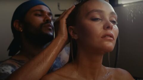 The Weeknd y Lily-Rose Depp en 'The Idol'