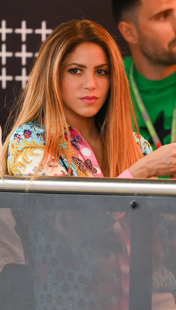 Shakira en el GP de España 