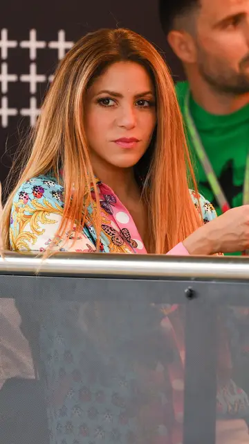 Shakira en el GP de España Shakira en el GP de España