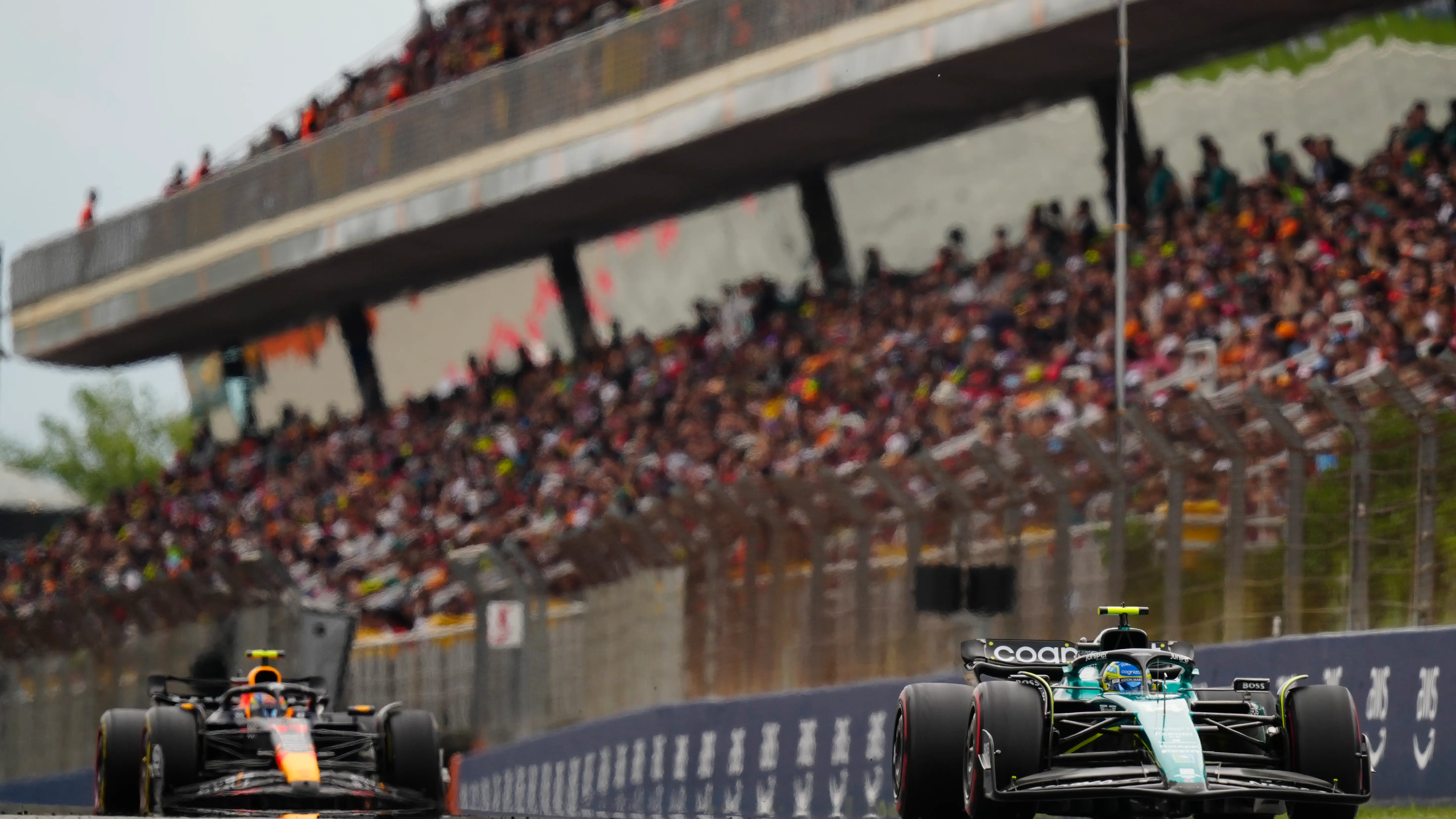 Fernando Alonso, en acci&oacute;n en Montmel&oacute;