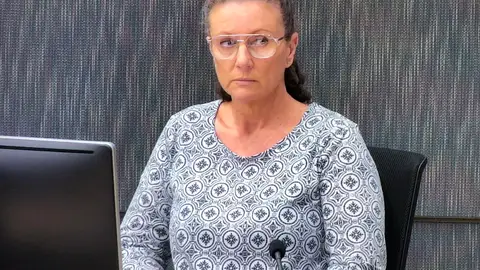 Kathleen Folbigg en el juzgado Kathleen Folbigg en el juzgado