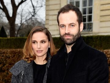 Natalie Portman y su marido Benjamin Millepied