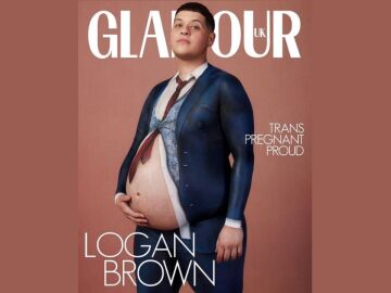 Portada Glamour Logan Brown