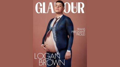Logan Brown, el padre que será madre: 