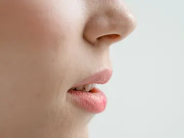 Parte del rostro de una mujer Parte del rostro de una mujer