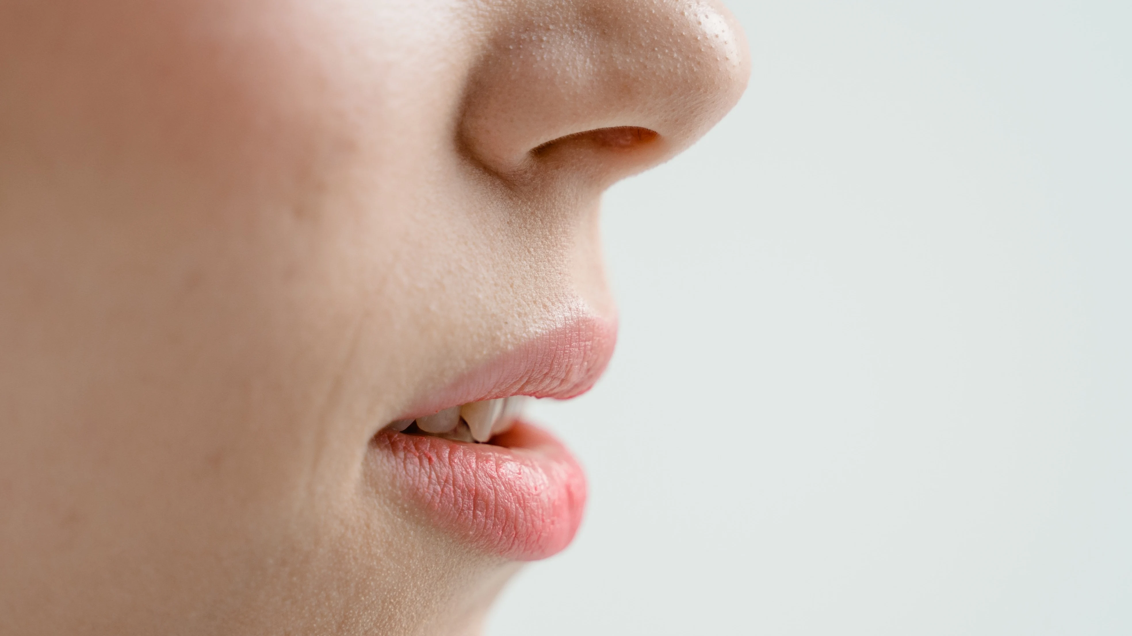 Parte del rostro de una mujer Parte del rostro de una mujer