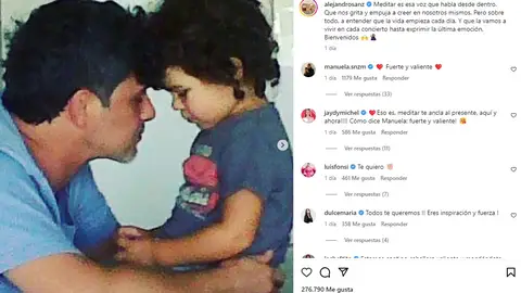 Los comentarios de la publicación de Alejandro Sanz Los comentarios de la publicación de Alejandro Sanz