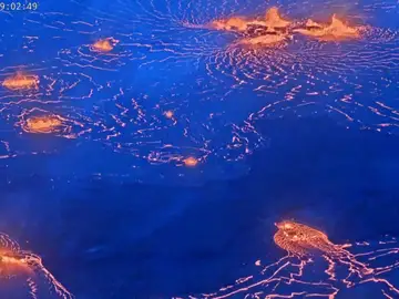 Volcán Kilauea en erupción Volcán Kilauea en erupción