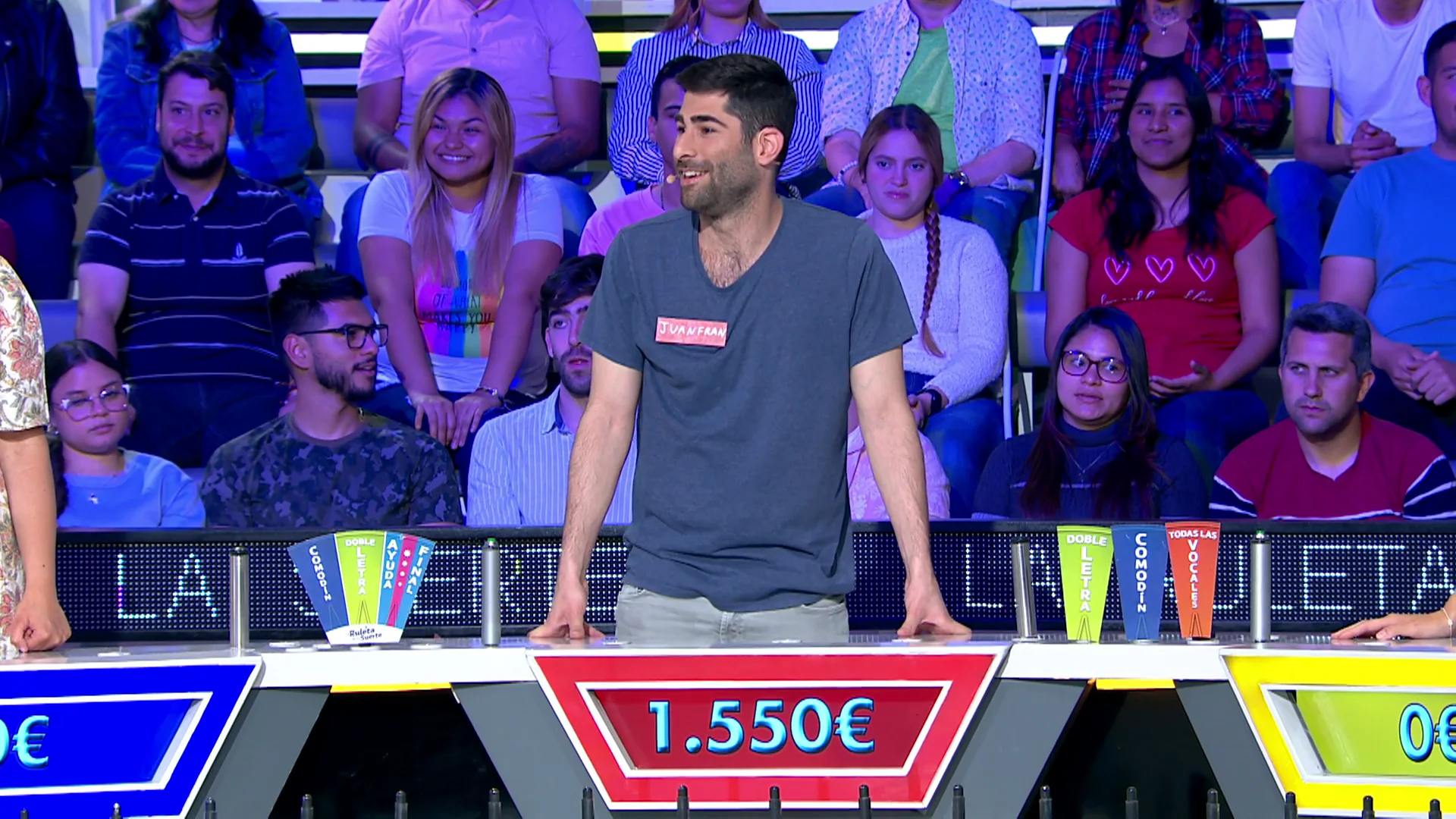 ¡El concurso perfecto! Juanfran resuelve todos los paneles él solo: “Se lo queda todo” ¡El concurso perfecto! Juanfran resuelve todos los paneles él solo: “Se lo queda todo”