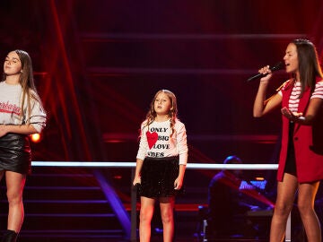 &iexcl;Batall&oacute;n! Natalia, Erika y Dulce sensacionales al versionar &lsquo;Me quedo contigo&rsquo;