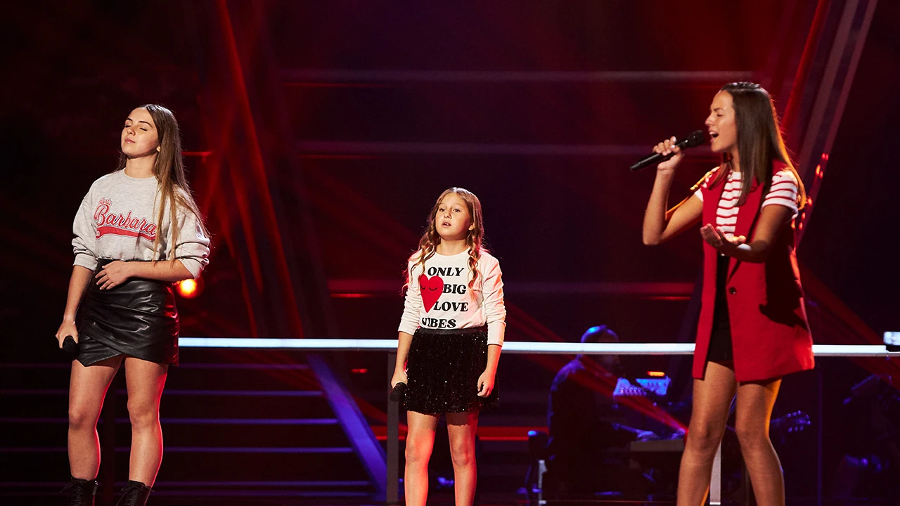 ¡Batallón! Natalia, Erika y Dulce sensacionales al versionar ‘Me quedo contigo’