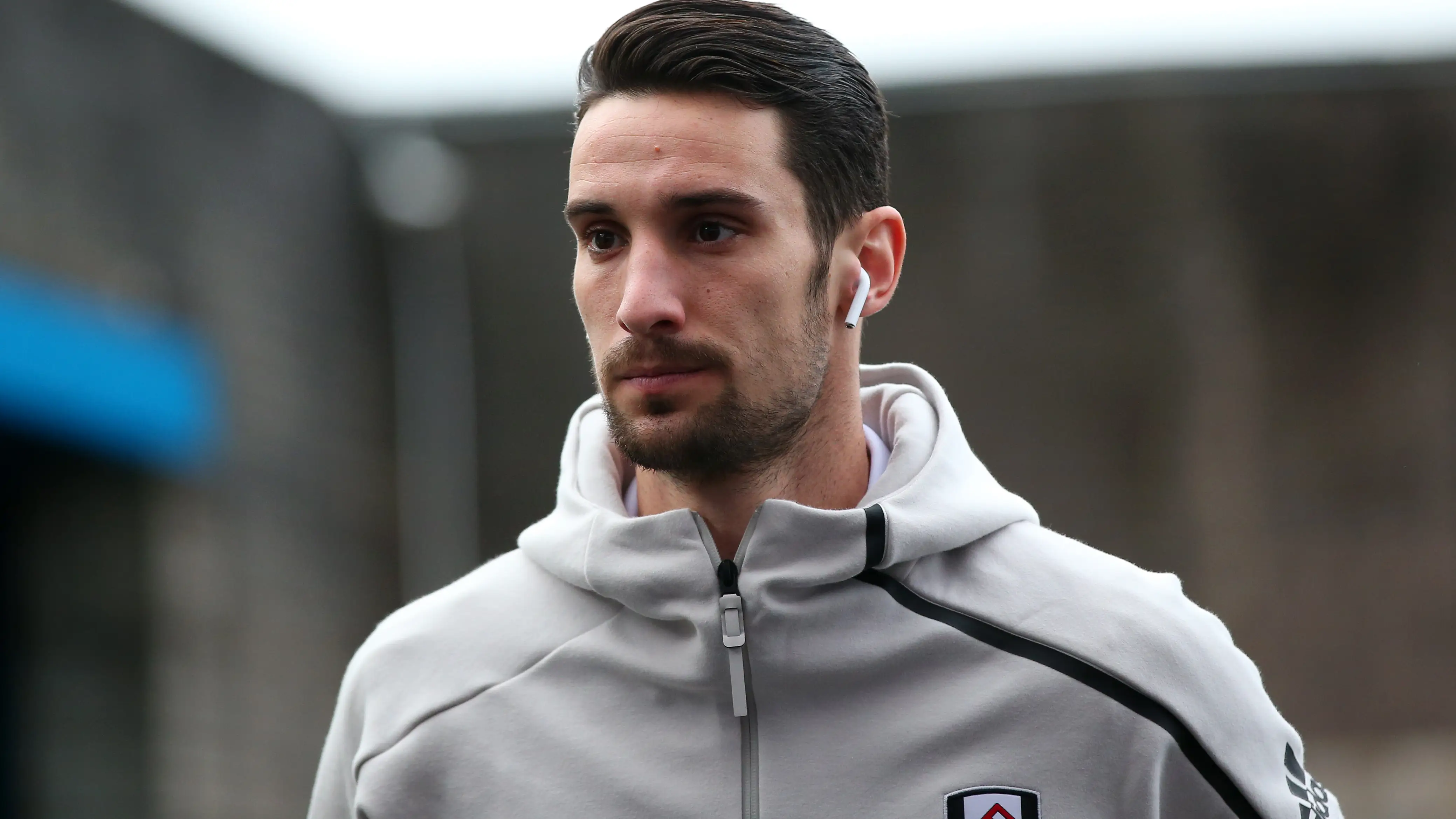 Sergio Rico en una concentración con el Fulham Sergio Rico en una concentración con el Fulham