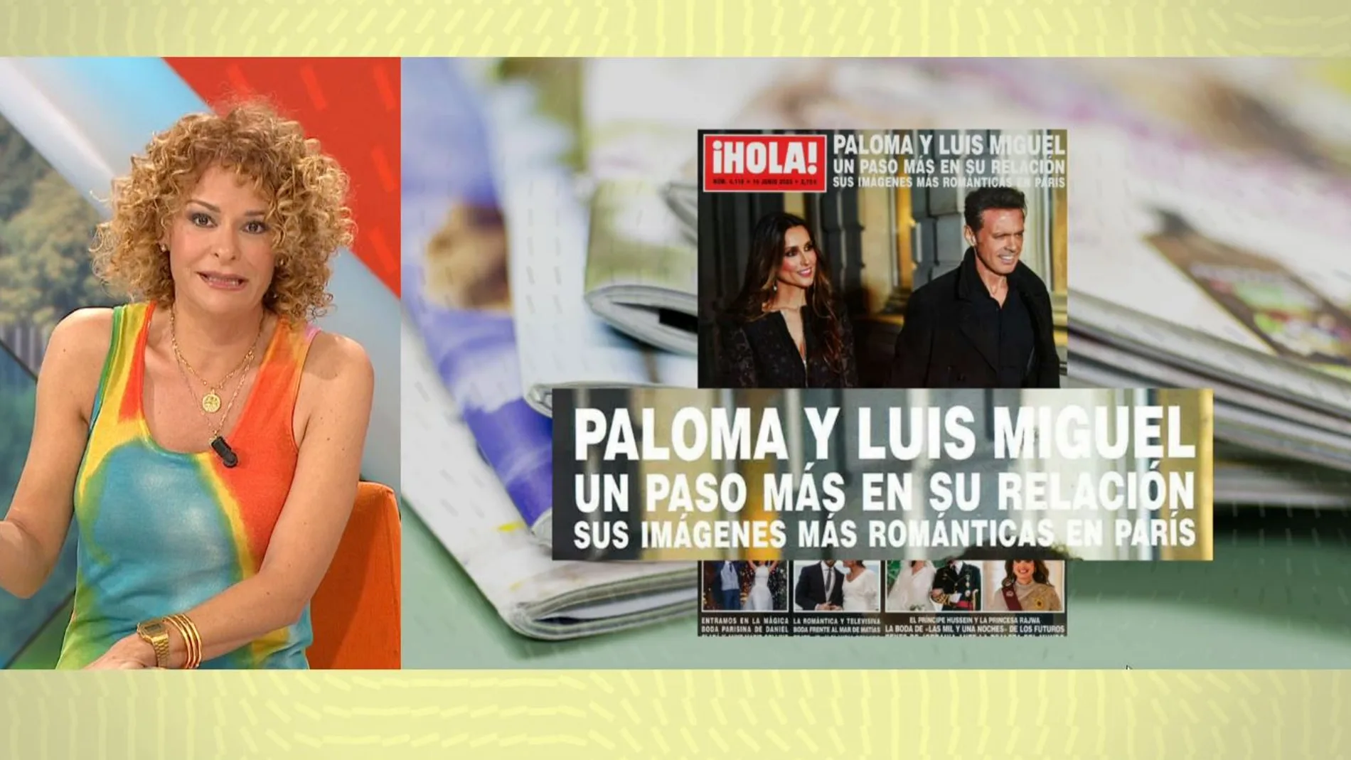 La exclusiva de Hola con fotos de Paloma Cuevas y Luis Miguel