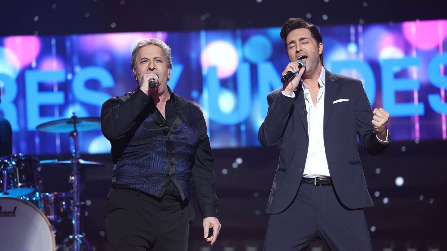 Agustín Jiménez y Raúl Pérez son ‘Dos hombres y un destino’ como Sergio Dalma y David Bustamante