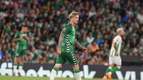 Guti en el tributo a Joaquín Sánchez